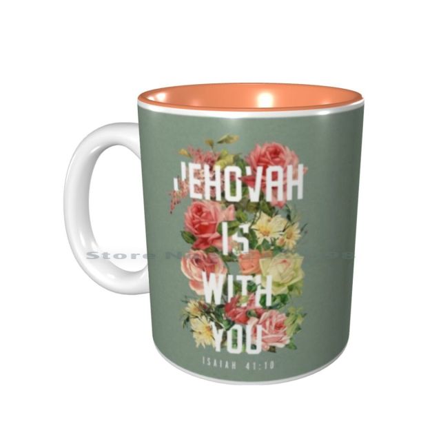 Ceramic Mugs Coffee Cups-Isaiah 41 : 10